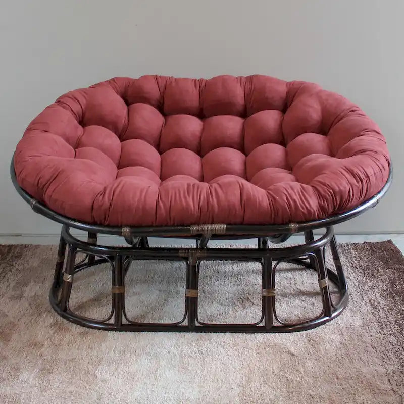 Fauteuil Papasan double Caravan Bali avec coussin