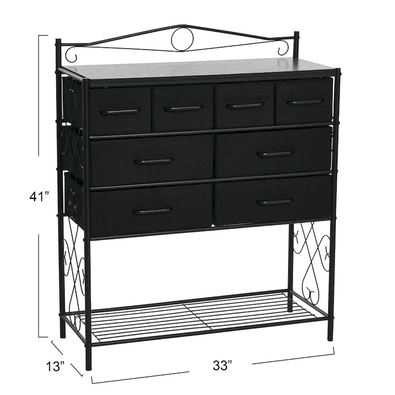 Organisateur de Rangement de Table pour Commode Articles Ménagers Essentiels