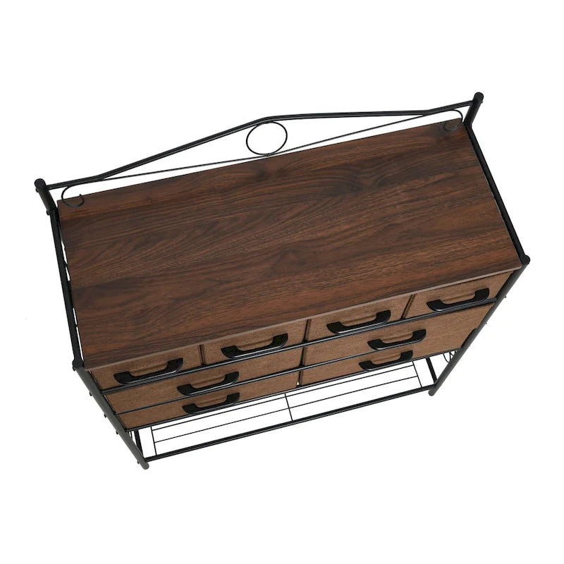 Organisateur de Rangement de Table pour Commode Articles Ménagers Essentiels