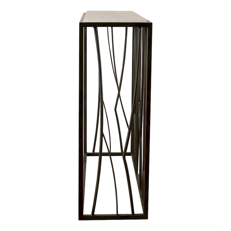 Console en travertin Uttermost Reed