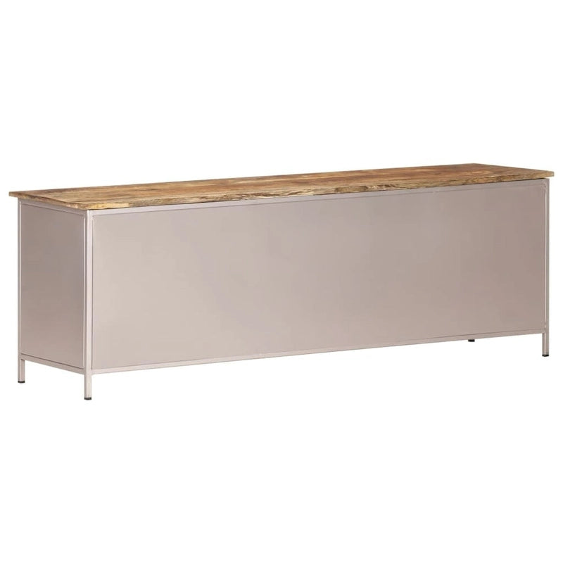 Meuble TV en bois de manguier brut