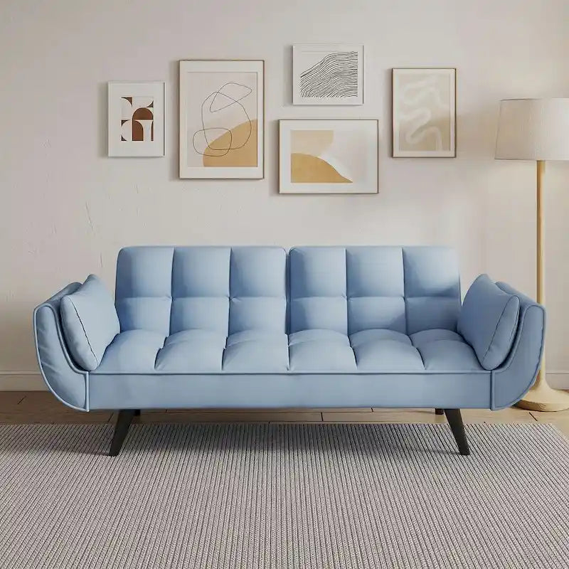 Canapé Futon Convertible Pliant Inclinable Chaise Longue