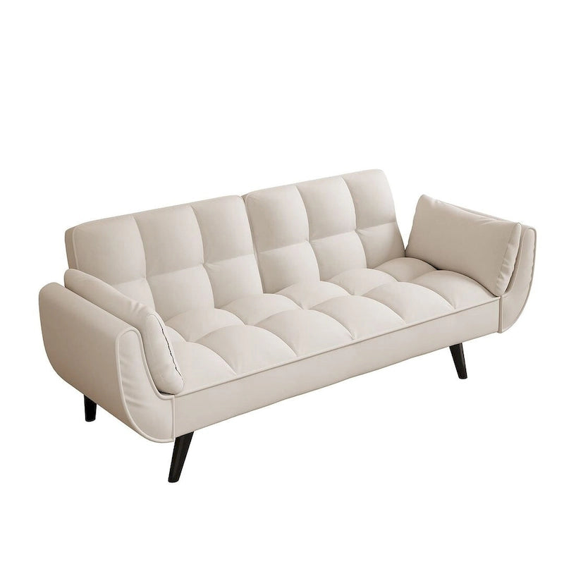 Canapé Futon Convertible Pliant Inclinable Chaise Longue