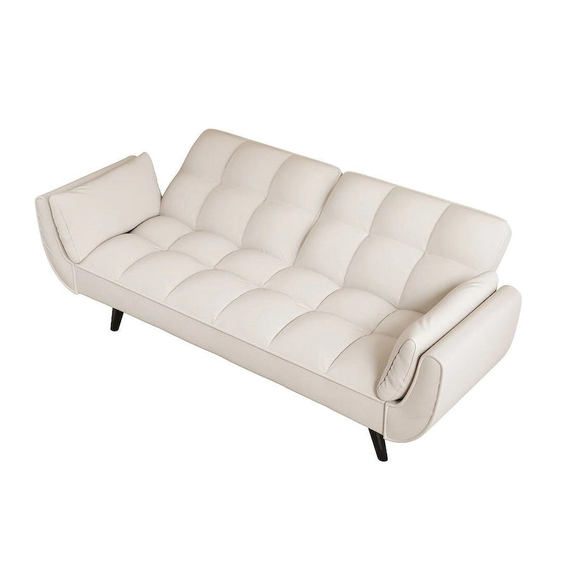 Canapé Futon Convertible Pliant Inclinable Chaise Longue