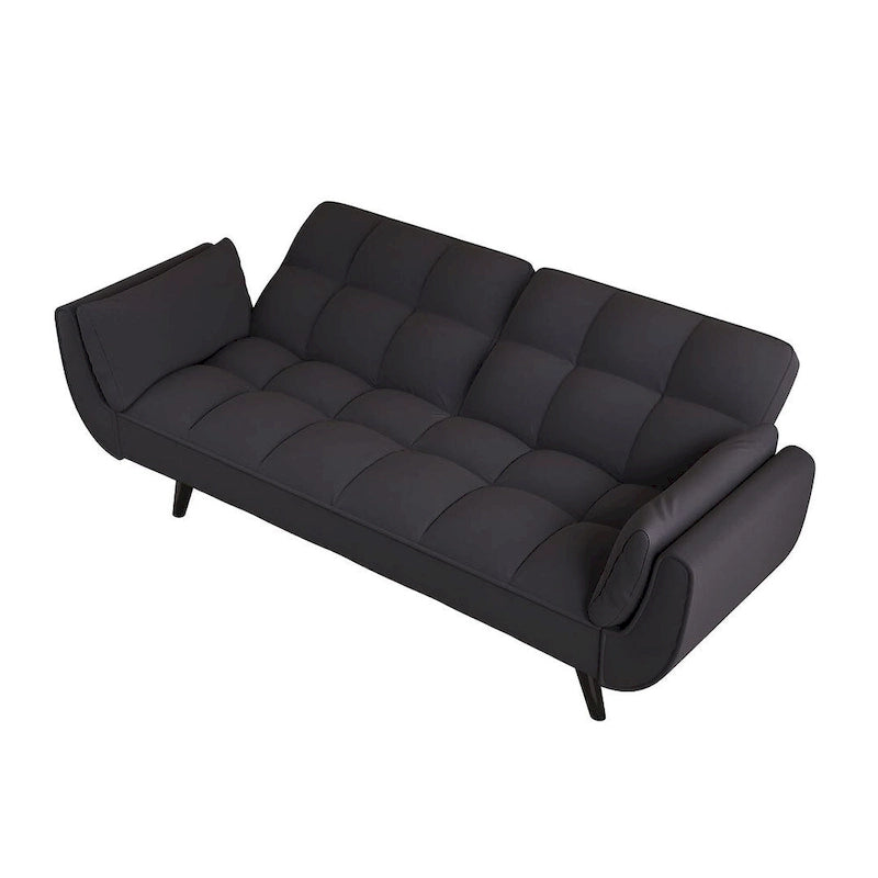 Canapé Futon Convertible Pliant Inclinable Chaise Longue