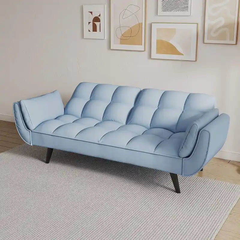Canapé Futon Convertible Pliant Inclinable Chaise Longue