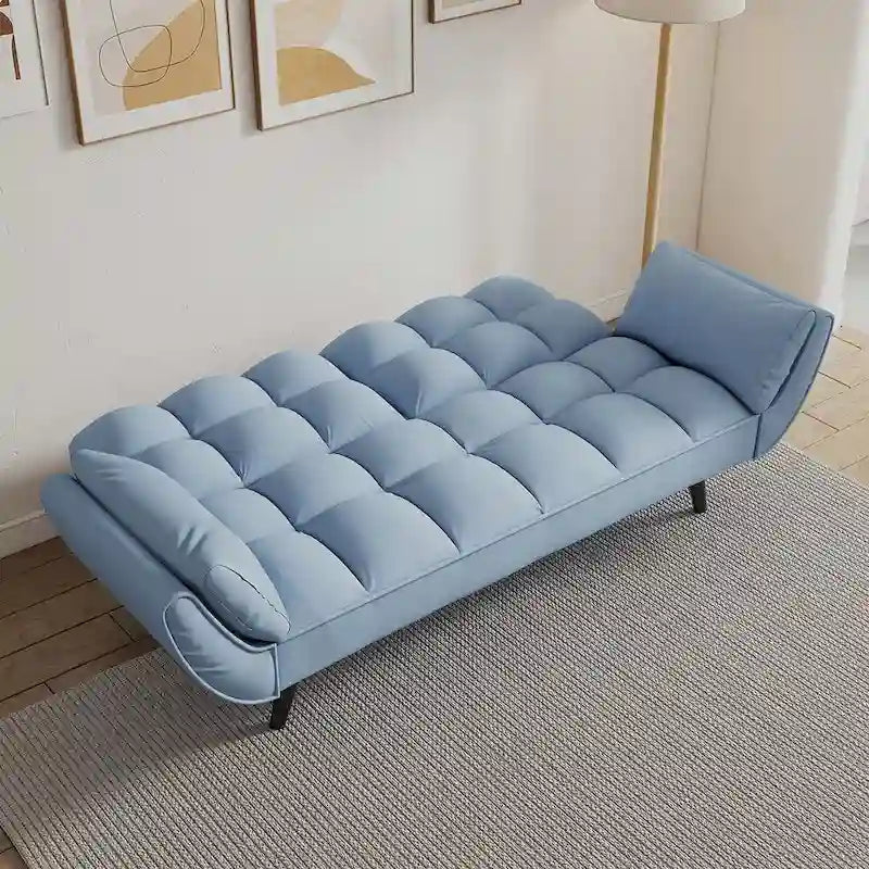 Canapé Futon Convertible Pliant Inclinable Chaise Longue
