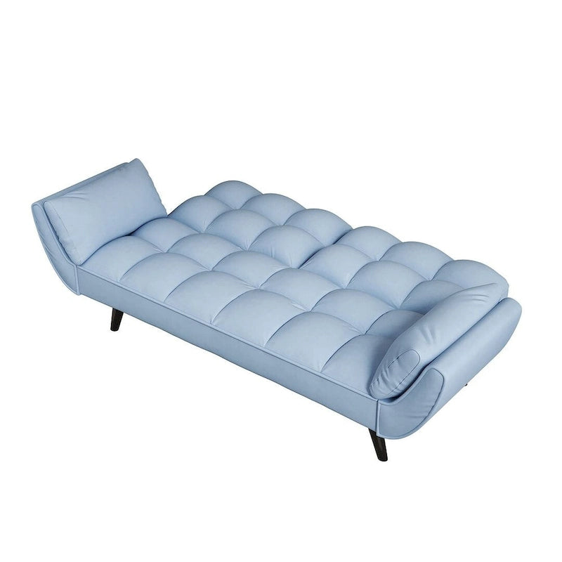 Canapé Futon Convertible Pliant Inclinable Chaise Longue