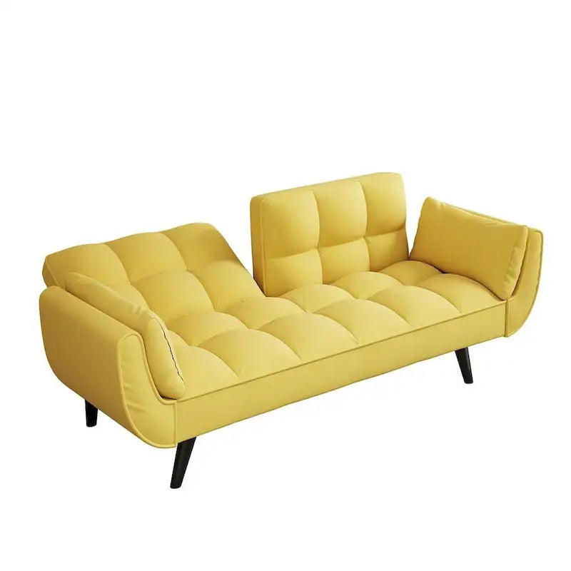 Canapé Futon Convertible Pliant Inclinable Chaise Longue