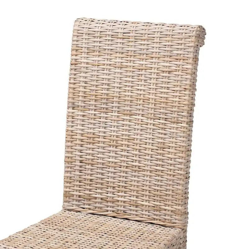 Chaise de salle à manger en bois de manguier