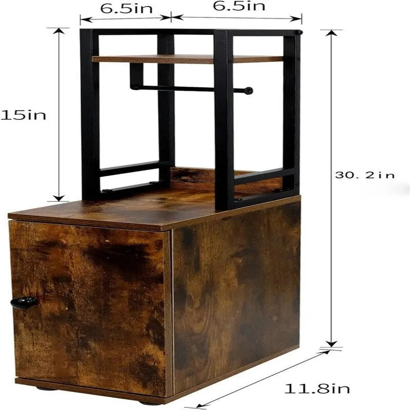 Petit meuble de rangement pour salle de bain